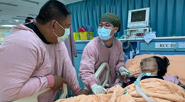 呼吸治療師善用巧思 助神經肌肉病變患者開口說話